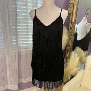 Backless Black Dress
